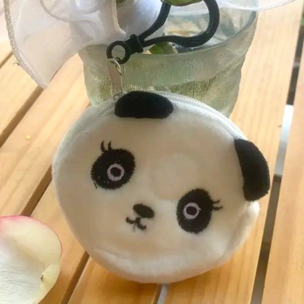 Panda plush wallets for teenagers and adults